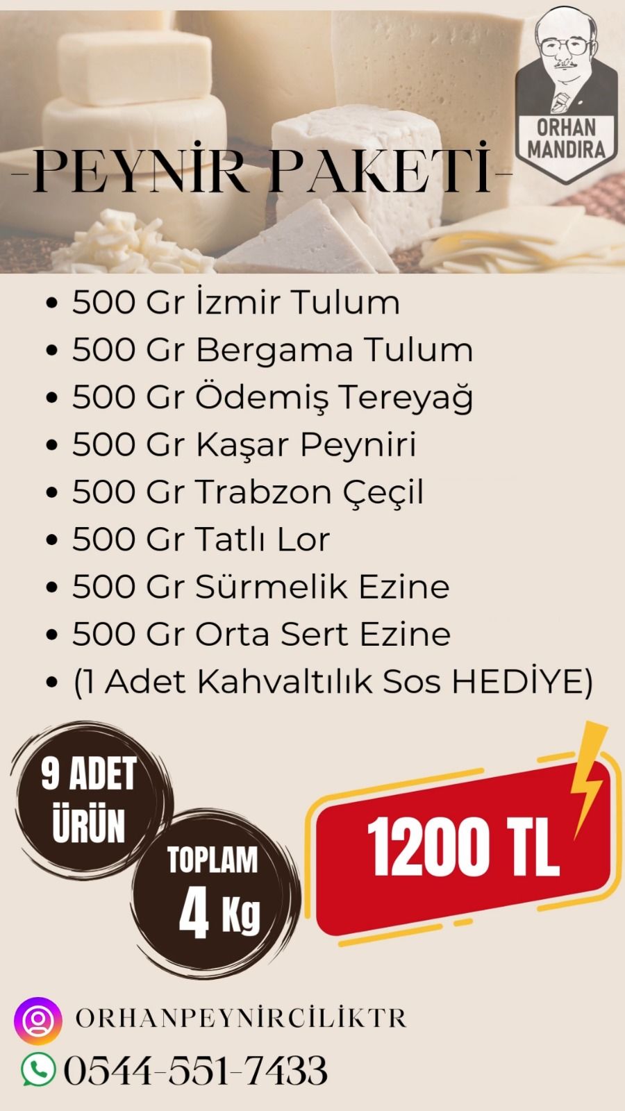 PEYNİR PAKETİ
