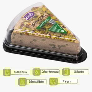 Halis Antep Fıstıklı Helva 300 Gr (ŞEKERSİZ)