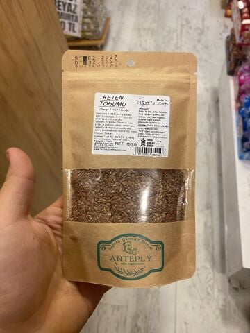 Keten Tohumu 100 Gr
