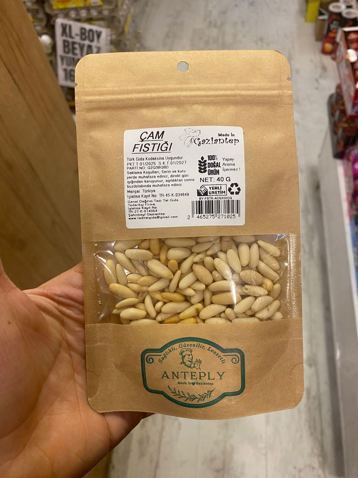 Çam Fıstığı 40 Gr